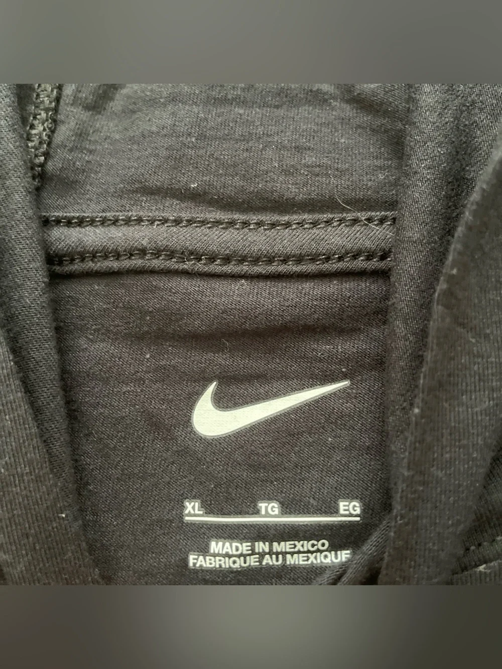 Nike Boise State Broncos Lightweight Hoodie Shirt Youth XL Black Long Sleeve